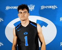 Sport Thinking GIF by BYU Cougars