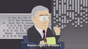 interview questioning GIF by South Park 