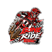 Racing Skull Sticker by Dirtbag Brands