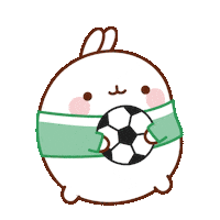 Football Fun Sticker by Molang