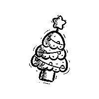 Merry Christmas Sticker