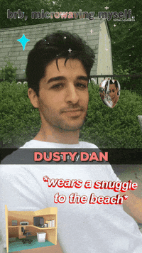 daniel habib dusty dan GIF by emibob
