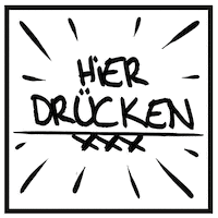 Taphere Hierdrücken Sticker by ANYSTUFF