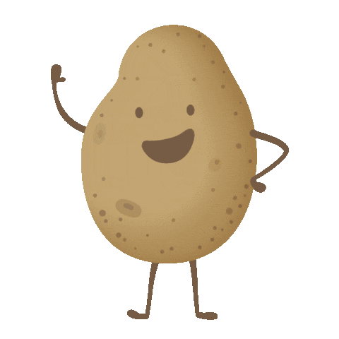 National Potato Day Sticker