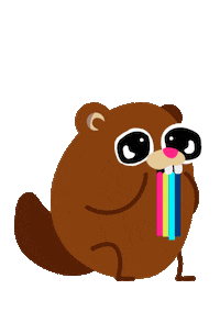 Rainbow Network Sticker by Veek