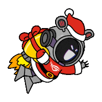 Happy Merry Christmas Sticker by Republic of Gamers