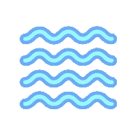Wave Sea Sticker by myFUJIFILM.fr