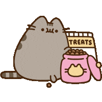 Hungry Cats Sticker by Pusheen