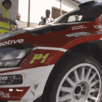 Wheel Tyre GIF by FIA European Rally Championship