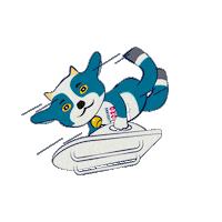 winter olympics wow Sticker by Olympic Channel