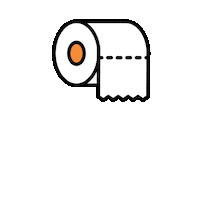 Toilet Paper Sticker by State Insurance NZ