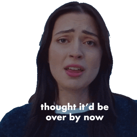 Sad Over It Sticker by Lizzy McAlpine