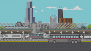 street bus GIF by South Park 