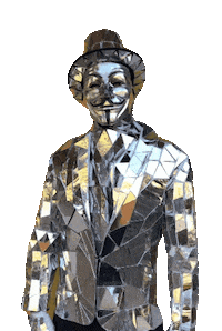 Mirror Man Sticker by Stellar Eventos