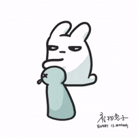 Angry Bunny GIF by bunny_is_moving