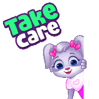 Stay Safe I Love You Sticker by Lucas and Friends by RV AppStudios