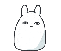 Bunny Rabbit Sticker by bunny_is_moving