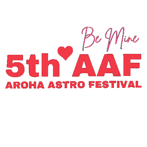 Astro Be Mine Sticker by arohasphere