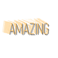 Amazing Sticker by Kefi tribe