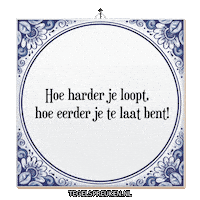 Humor Stress Sticker by Tegelspreuken.nl
