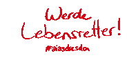 Mtz Blutkrebs Sticker by AIAS Dresden