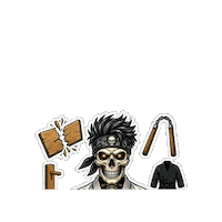 Fight Ahi Lo Llevas Sticker