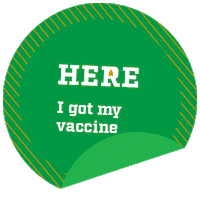 Notre Dame Vaccine Sticker by University of Notre Dame