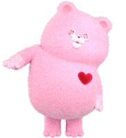 Pink Bear Sticker