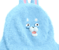 Bunny What Sticker