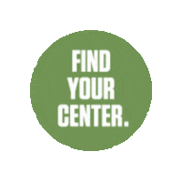 Find Your Center Sticker by Seattle Center