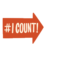 Census2020 Countmein Sticker by CACensus