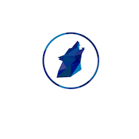 wolftravelargentina wolf travel Sticker
