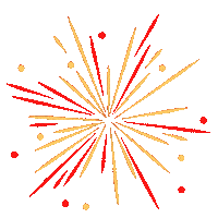 Happy New Year Loop Sticker