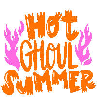 Summerween Sticker