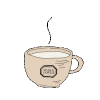 Tea Cup Drink Sticker by DilleKamille