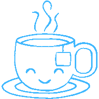 Drink Tea Sticker by Lilian Office Support