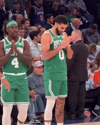 Happy Boston Celtics GIF by NBA