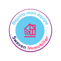 Logo Recrutement Sticker by sweven immo
