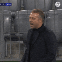 Happy Champions League GIF by FC Bayern Munich