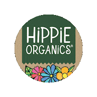 hippieorganics flower green flowers peace Sticker