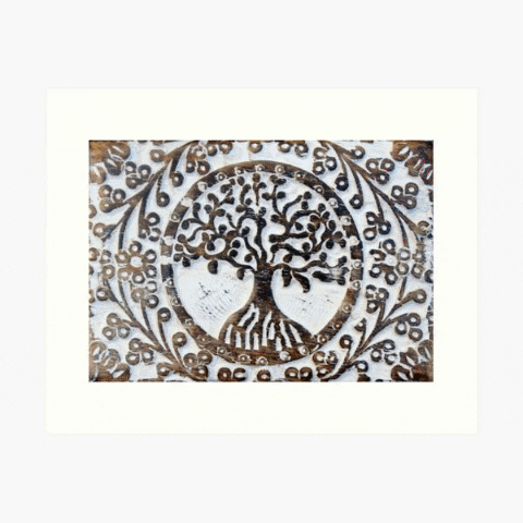 MagpieSprings1870_ giphygifmaker wall art redbubble magpie springs GIF