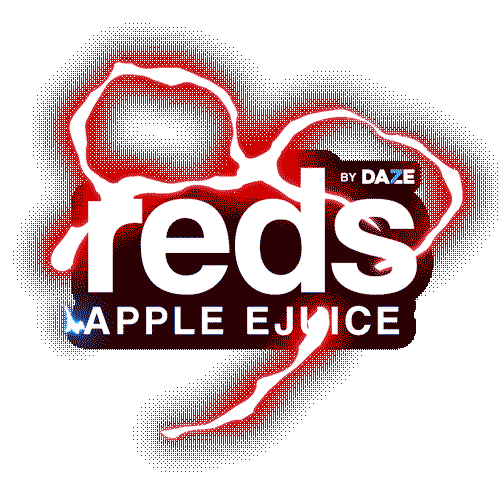 Reds Apple Ejuice Sticker by 7 Daze MFG