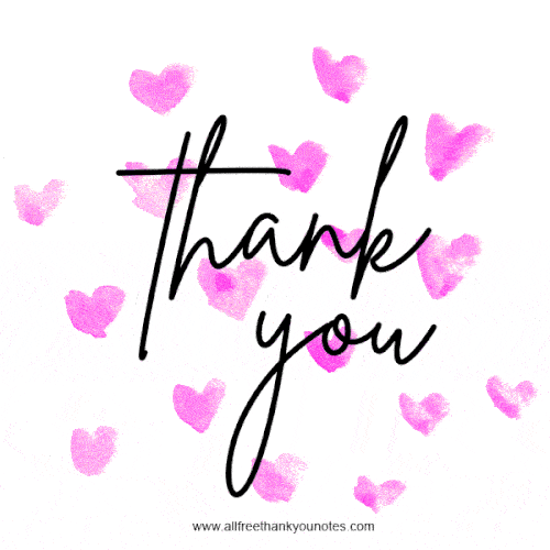 allfreeempire giphyupload pink thank you hearts GIF