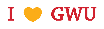 I Heart Love Sticker by Gardner-Webb University