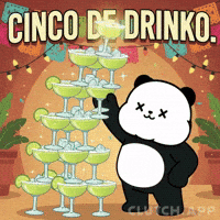 Drink Up Happy Hour GIF by Kanpai Pandas