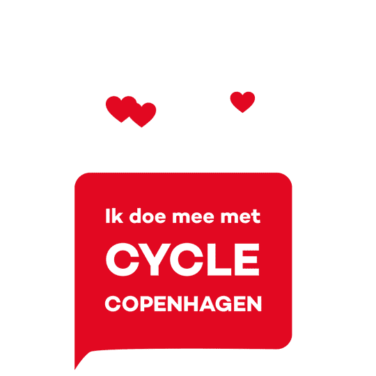 Cycle Copenhagen Sticker by Cyclevoorjehart