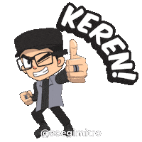 soegimitro cool boom lucu keren Sticker
