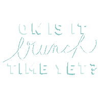 LucileL brunch heymaca lucilel Sticker
