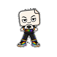Love Is Love Rainbow Sticker by ZTIKIX