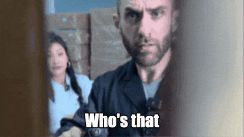 Whos That GIF by MAGIC JOHN